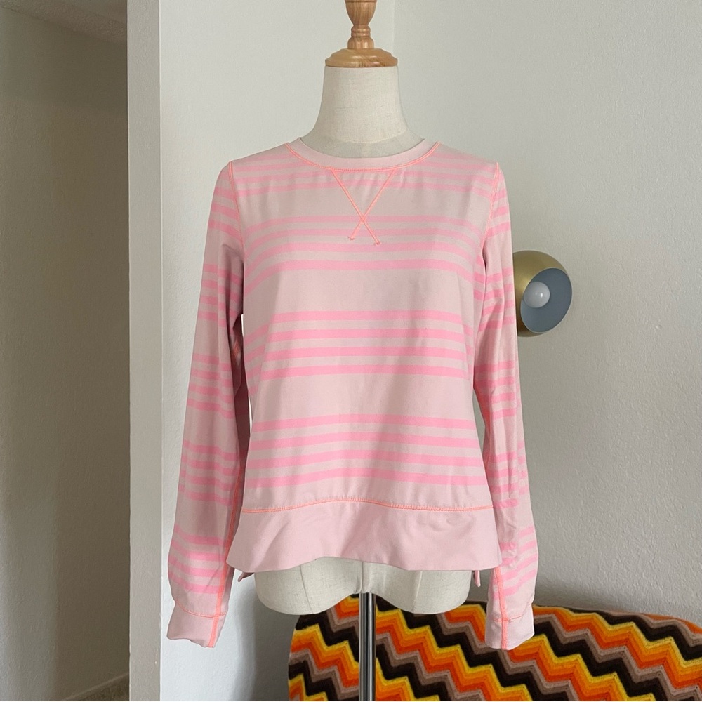 Lululemon Stripe Back Zip Pullover Jacket